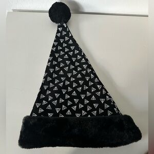 Harry Potter Christmas Holiday Santa Pom-Pom Hat w/ Trim, Adult Sized